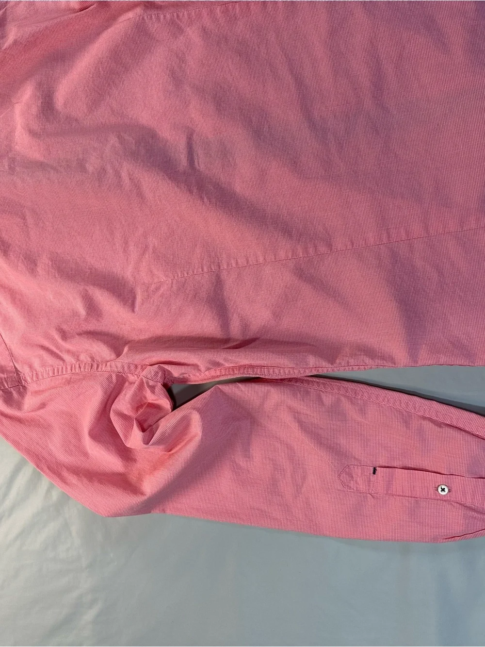Banana Republic Pink Long-Sleeve Button-Down Shirt